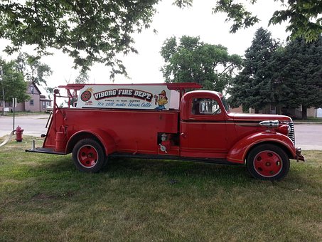 Free Fire Department Fire Truck photo and picture