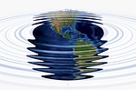 water waves, usa, america
