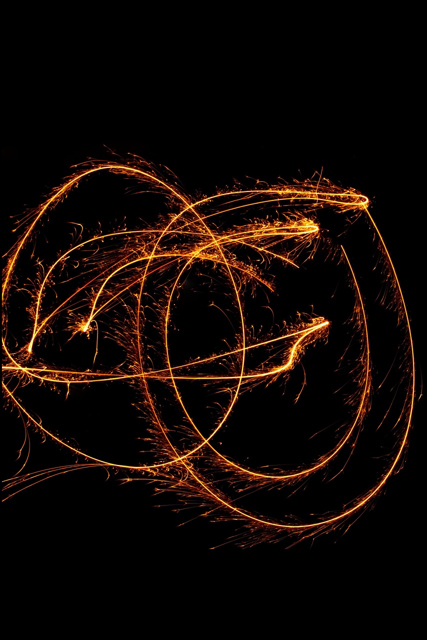 Free Sparkler Spark photo and picture