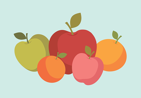 Free Apple Orange vector and picture