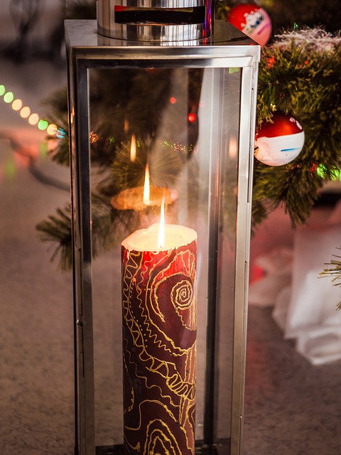 Free New Year Candle photo and picture