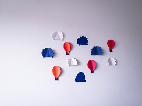Free Paper Craft Wall Decor photo and picture