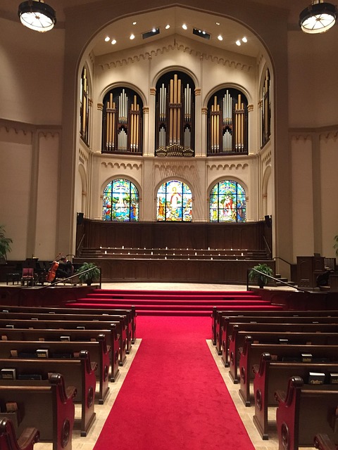 Free Church Stained Glass photo and picture