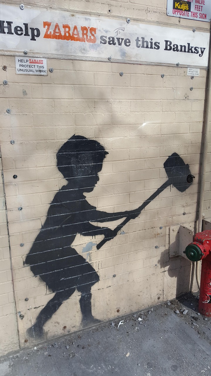 Free Graffiti Banksy photo and picture