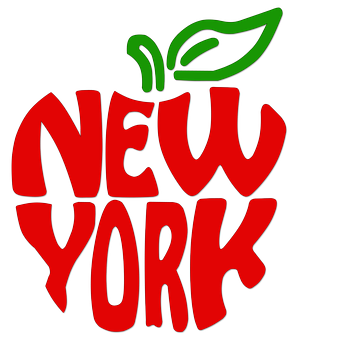 Free Ny Apple illustration and picture