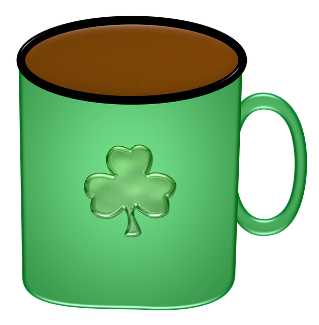 Free cup clover club illustration