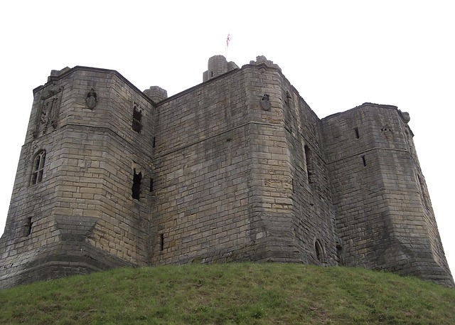 Warkworth, Castillo, Northumberland