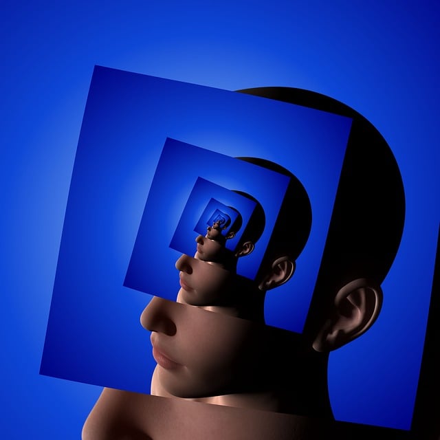 Free woman soul psychology illustration