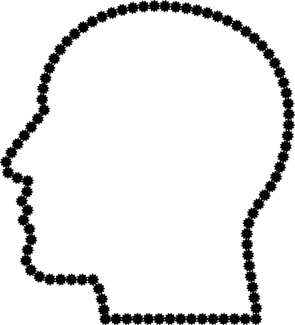 Free cranium head human vector