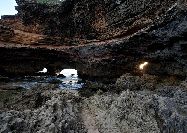 Free Coastline Rocks photo and picture