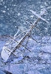 blizzard, ship, capsize