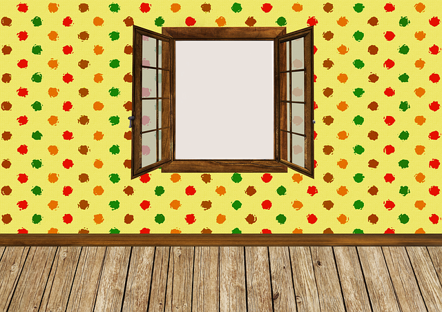 Free room empty interior illustration
