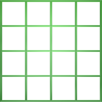Quadro, Fronteira, Bisel, Verde, Forma