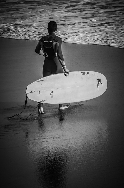 Surf, Strand, Hav, Bølger, Surfer, Sand