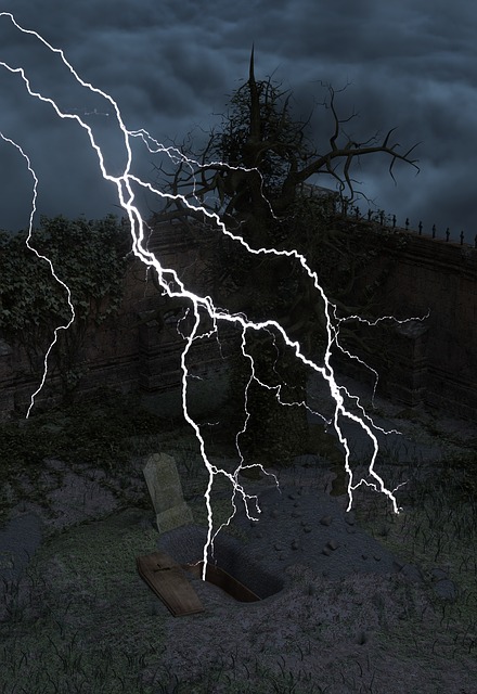 Free spooky mystical mysterious illustration