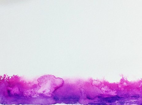 Aquarela, Rosa, Roxa, Gás, Espirrar
