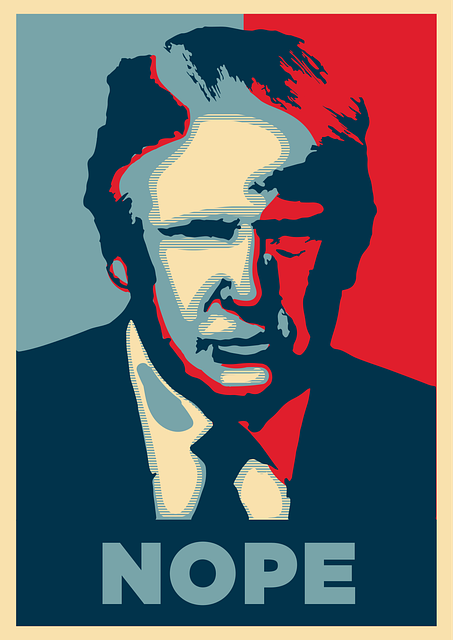 Free celebrity donald trump male vector