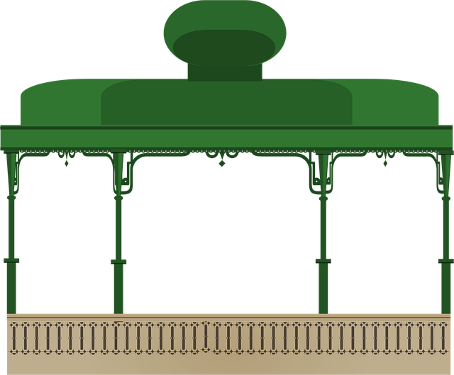 Kiosk, Svg, Decor, Het Platform
