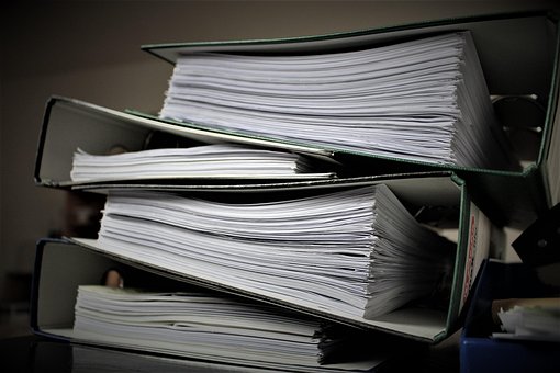 Bureaukrati, Fil Og Mappe, Papirarbejde