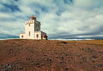 lighthouse, steinig, iceland