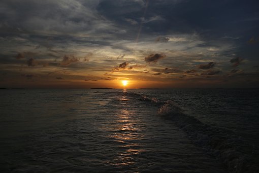 Sonnenuntergang, Meer