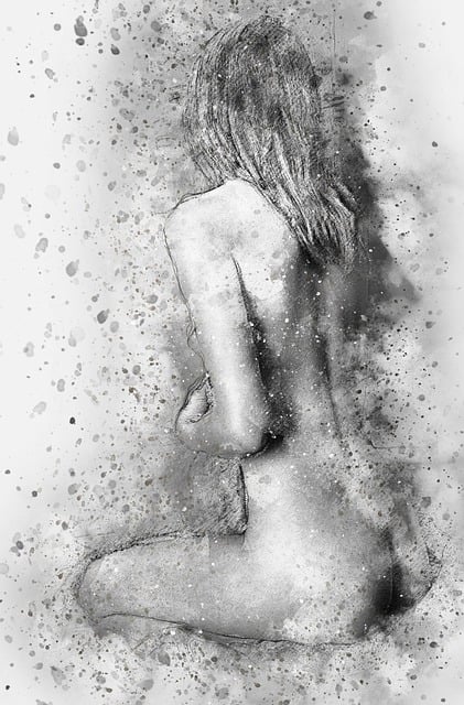 Free woman art abstract illustration
