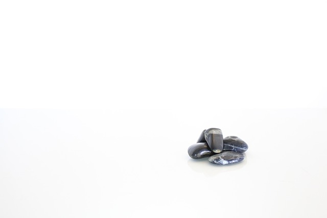 Free Small Black Stones Isolated photo and picture