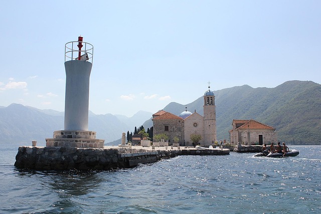 Montenegro, Boka Bucht, Bucht, Adria