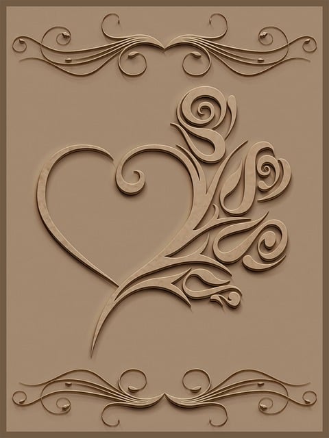 Free wood sculpt carved illustration
