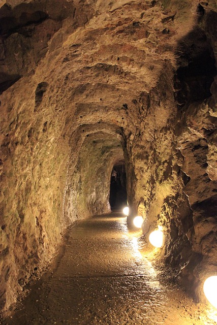 Höhle, Unheimlich, Alt, Dunkel, Licht