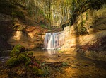 waterfall, background, screen background