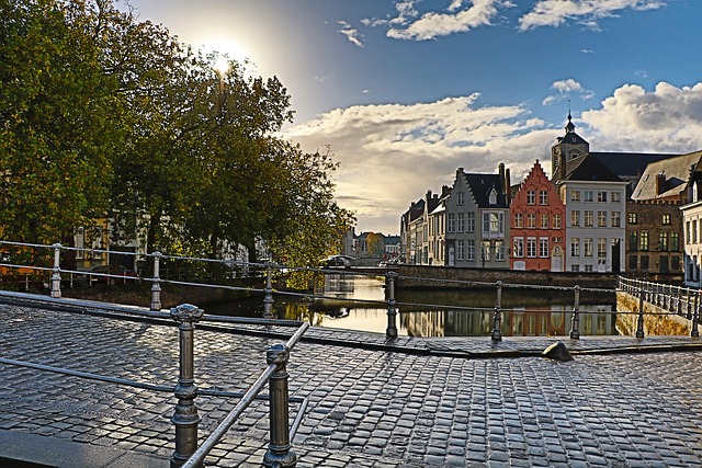 Free Belgium Bridge photo and picture