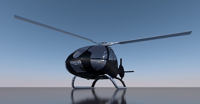 Free helicopter rotor rotors illustration