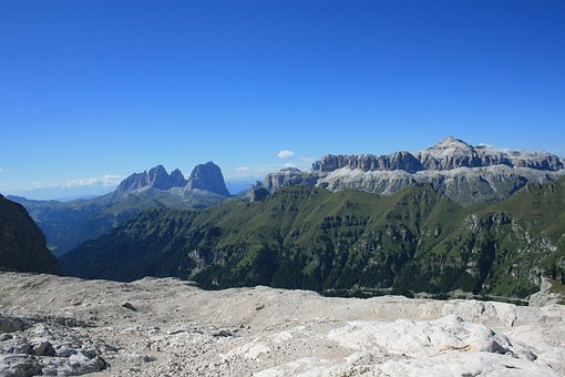 Italien, Alpen, Berg, Landschaft, Reisen
