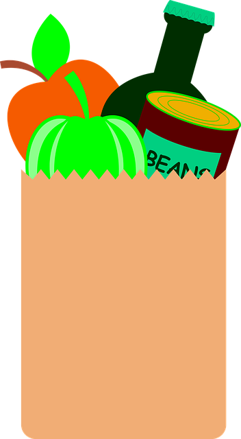 Free Grocery Bag Groceries vector and picture
