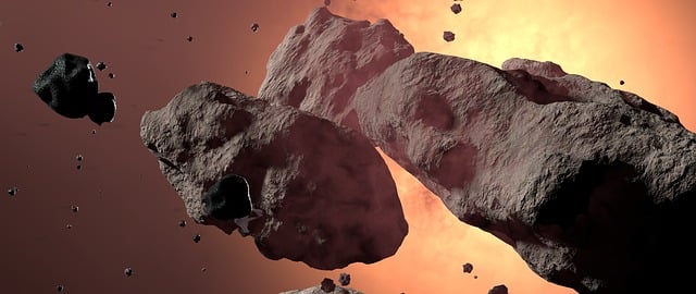 Asteroids, Meteoren, Rotsen, De Ruimte