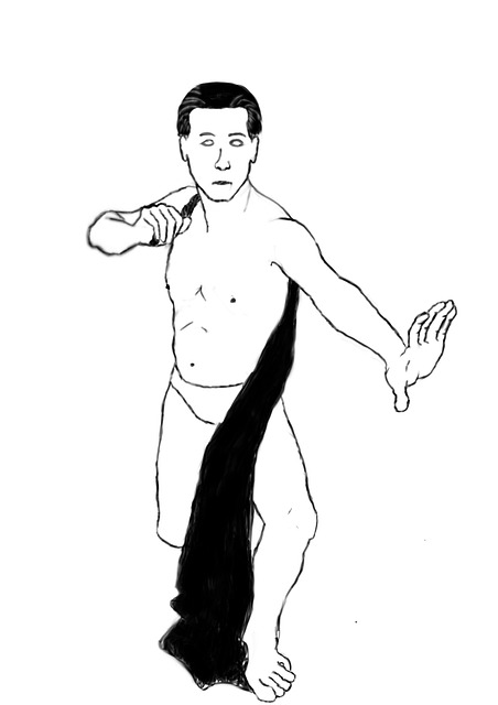 Mann, Pose, Zeichnung, Gesetz, Umreißt