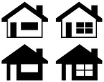 icon, house, real estate