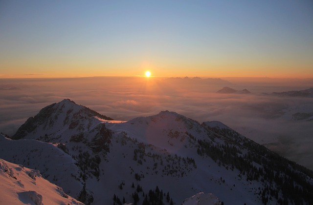 Free Sea Of Clouds Fog photo and picture
