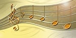 music, staves, clef