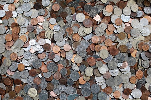 Münzen, Währung, Geld, Kasse, Verwaltung