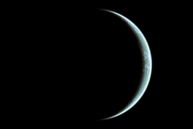 Finsternis, Planet, Sonnensystem