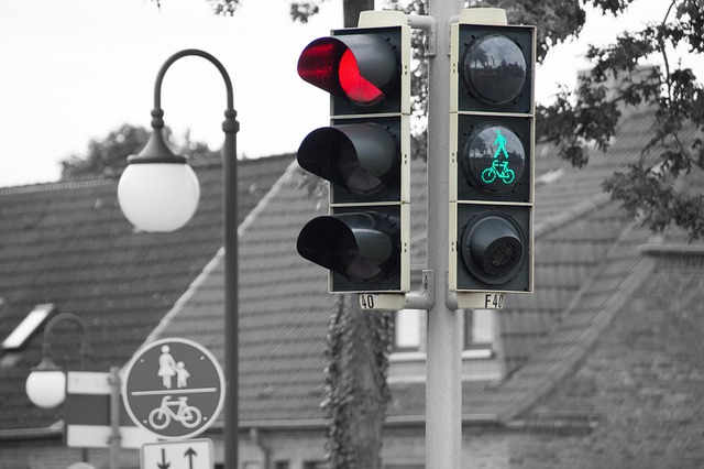 Semáforo, Estrada, Luzes De Trânsito