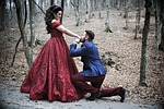 proposing, engagement, couple