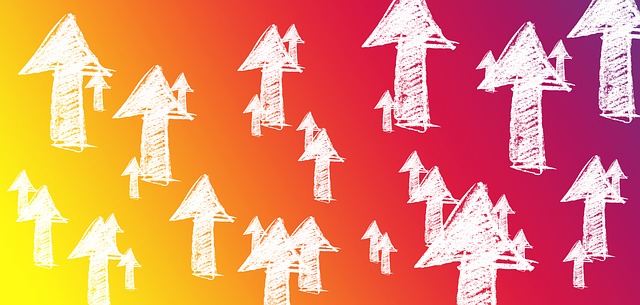 Free arrows growth hacking marketing illustration