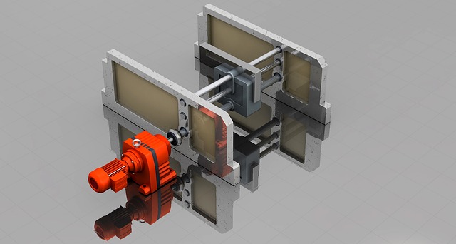 Free drive engine transmission illustration