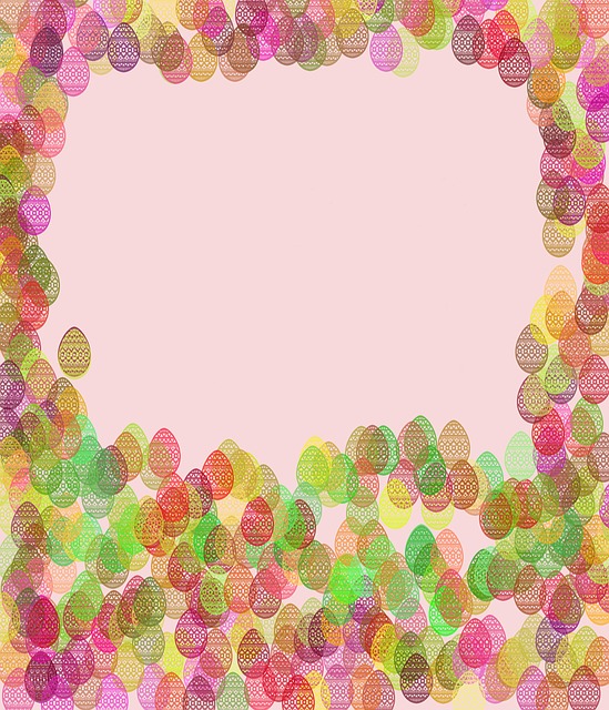Ostereier, Ei, Ostern, Osterei, Feder