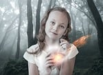 girl, child, female