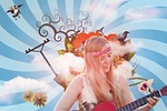guitarist girl, music, artist
