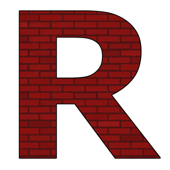 R, Alfabet, Brief, Abc, Transparant
